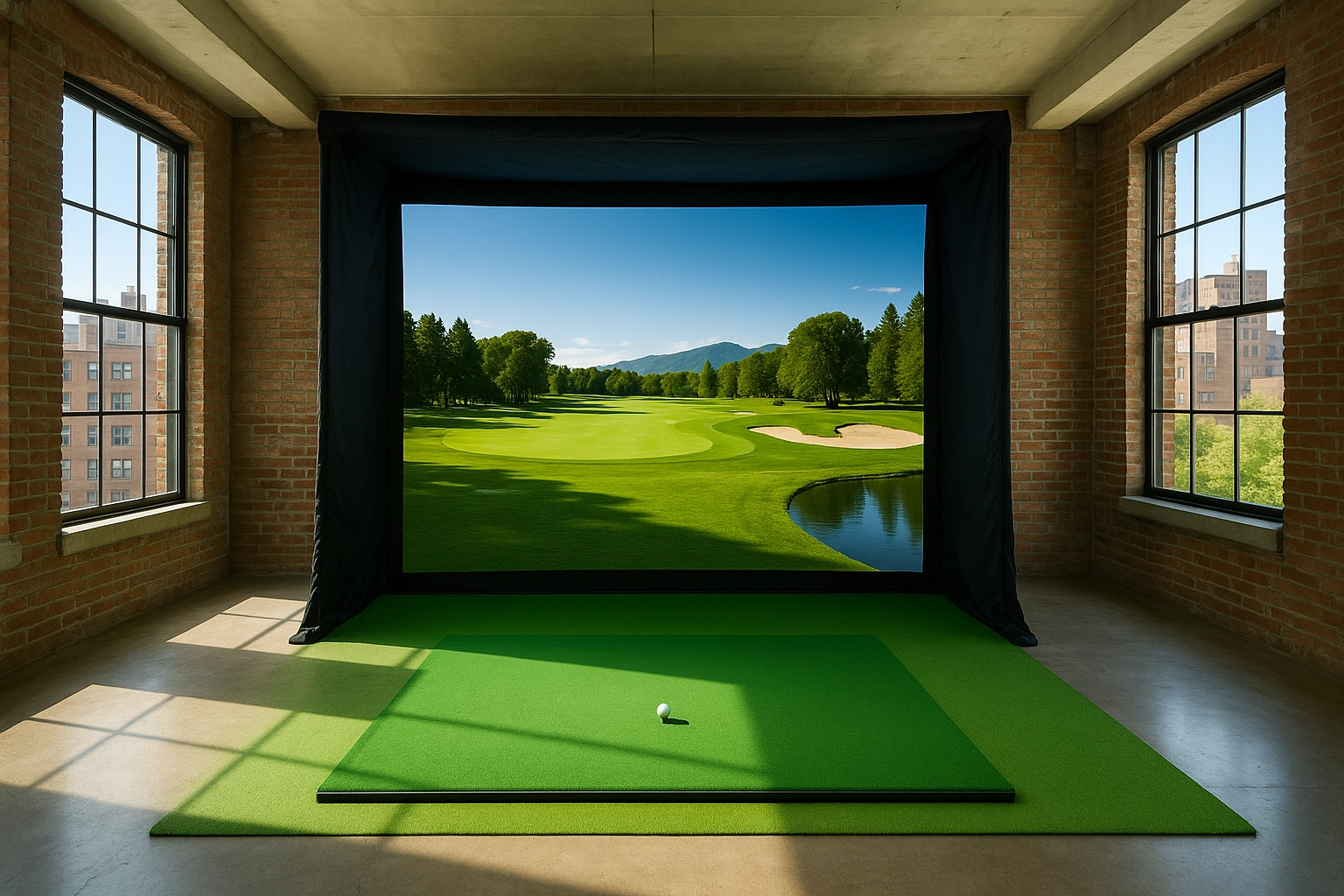 Portable Golf Simulator Rentals in NYC: Elevate Your Events