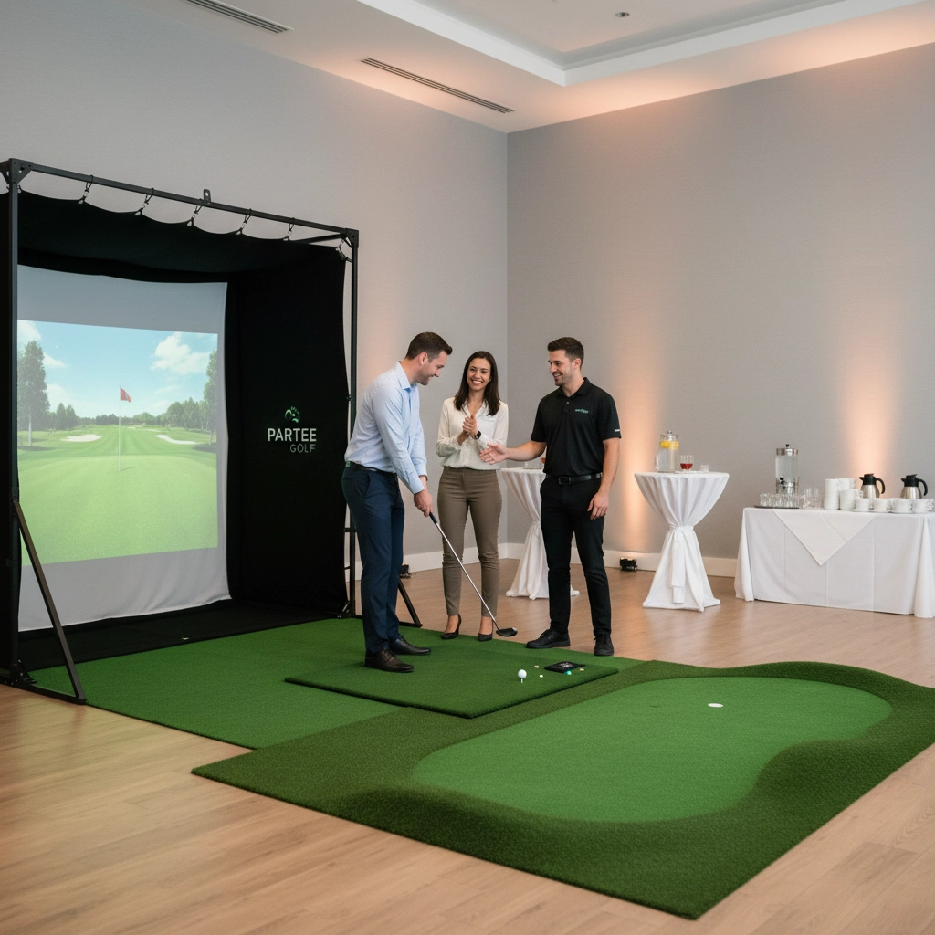 50+ Portable Golf Simulator Ideas for Memorable Corporate Events